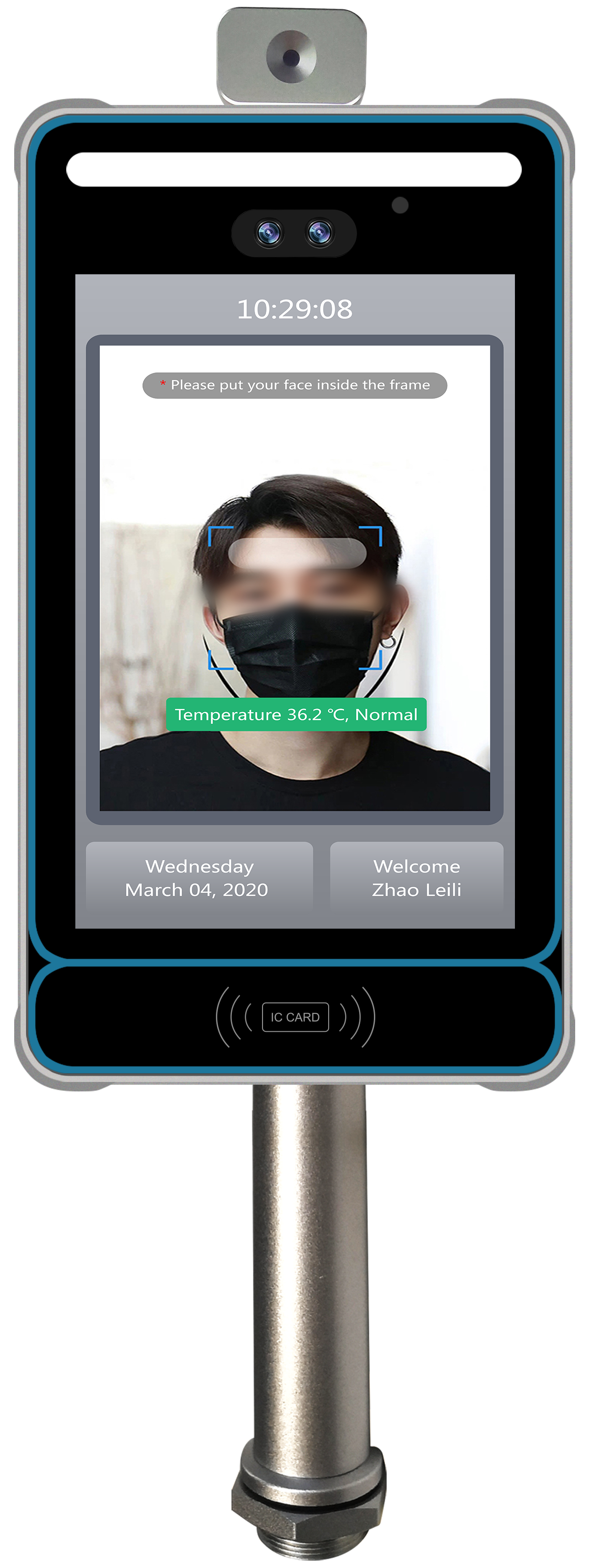 Thermal Screening Technology. Body Temperature Detection
