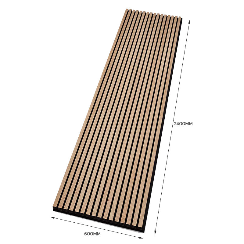 Acoustic Wood Slat Wall Panel – 240cm Oak Veneer