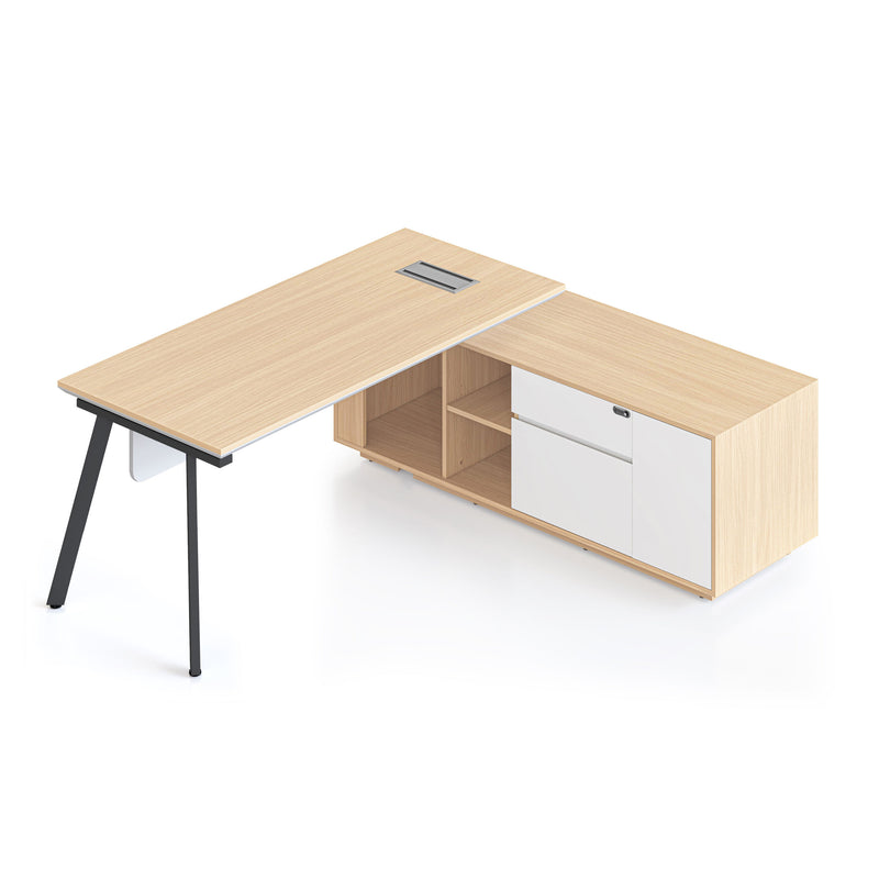 Casa Executive Desk & Cabinet