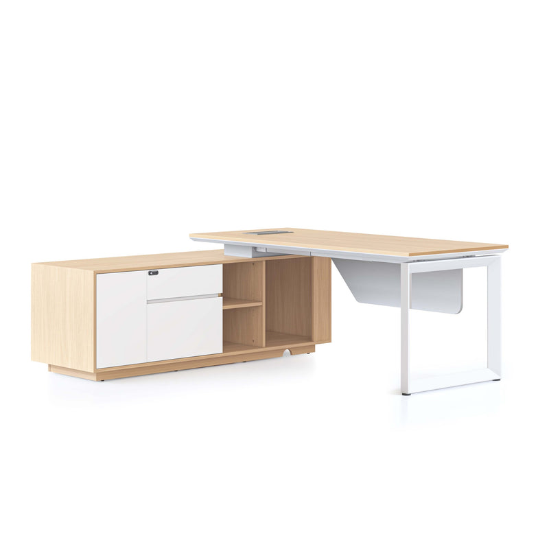Casa Executive Desk & Cabinet