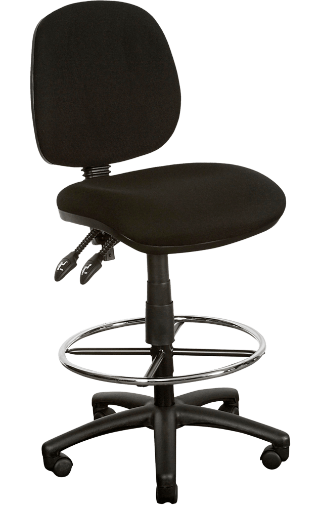 YS Design Task Gas Lift Chair with Drafting Kit