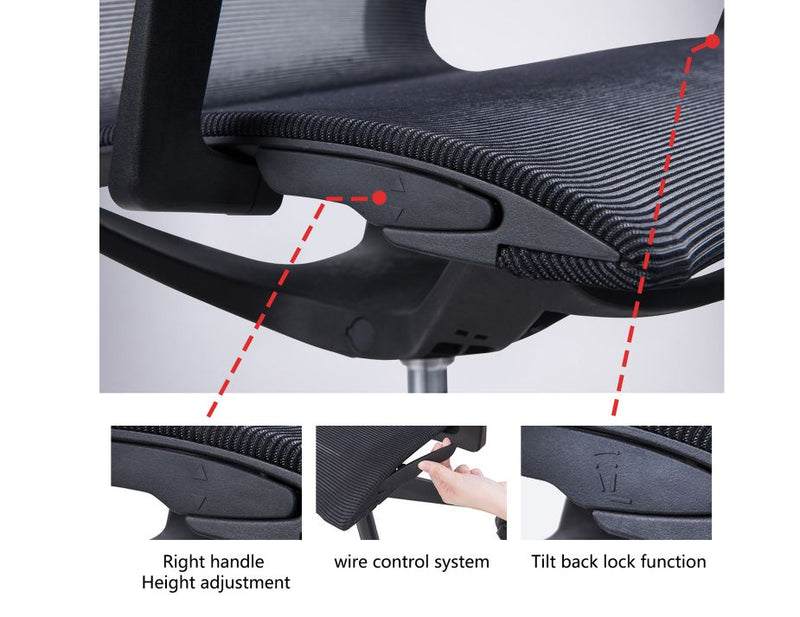 Lunar Low Back Office Chair