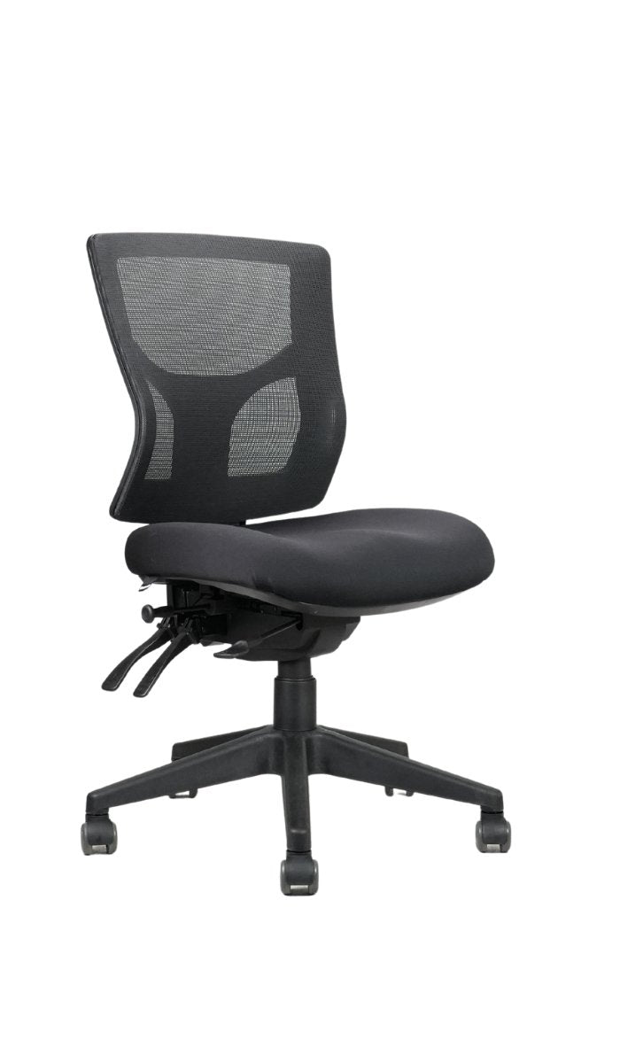 Milan Mesh Black Chair