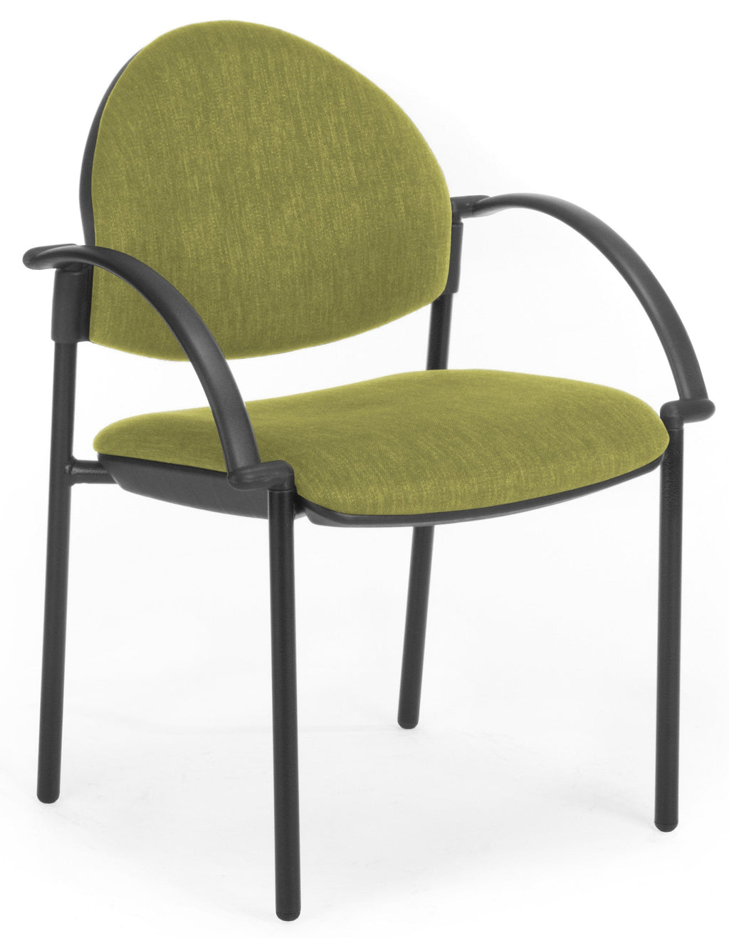Venice Round 4 Leg Black frame With Arms