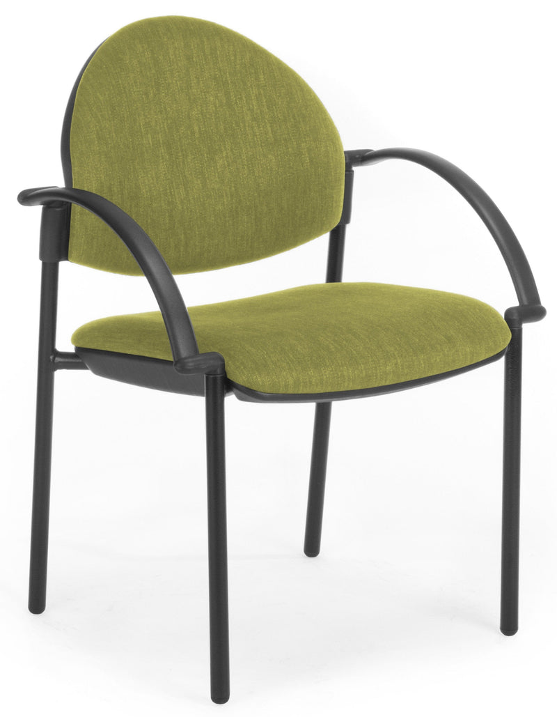 Venice Round 4 Leg Chrome Arm Chair