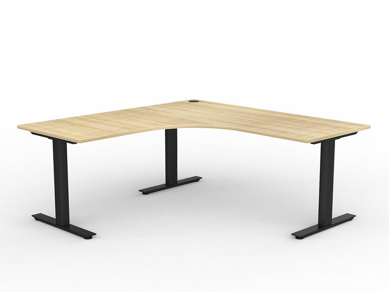 Agile Fixed Height 90 degree Workstation