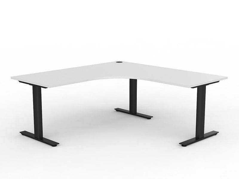 Agile Fixed Height 90 degree Workstation