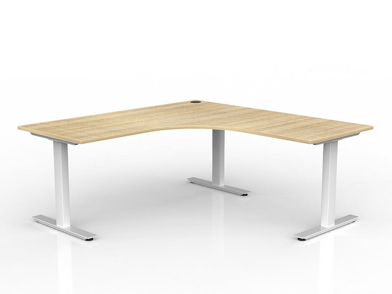 Agile Fixed Height 90 degree Workstation