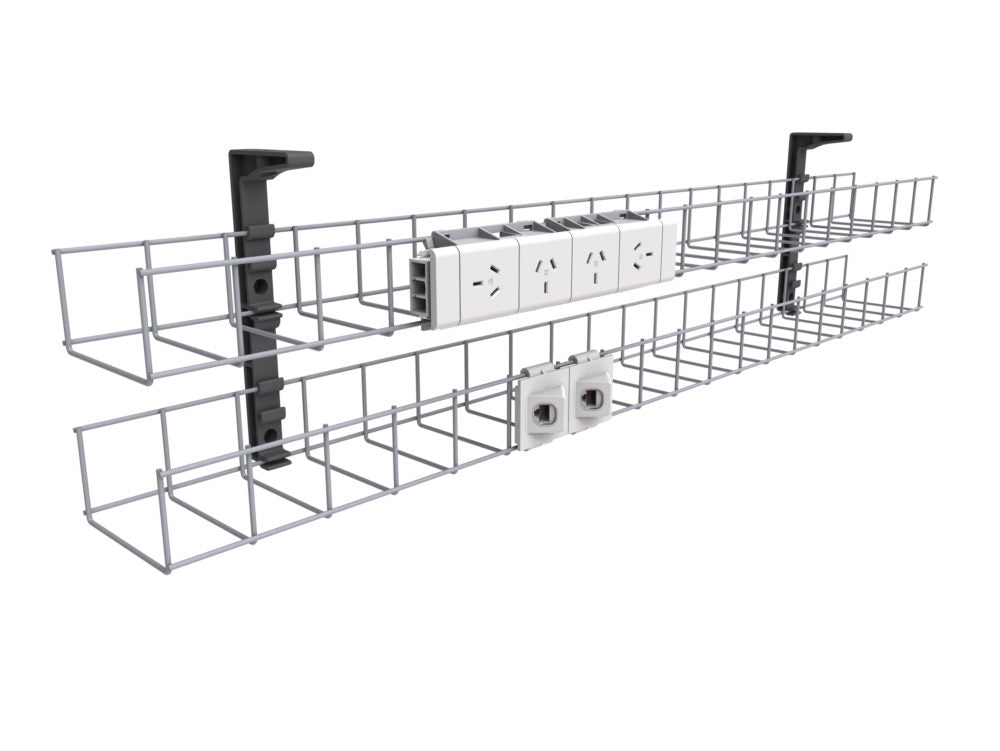 Dual Tier Cable Basket Kits