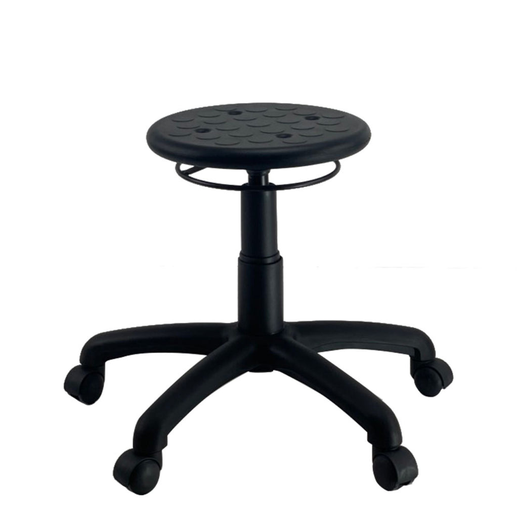 GOLDSTEIN-Round-Office-Lab-Stool-Nylon-Base
