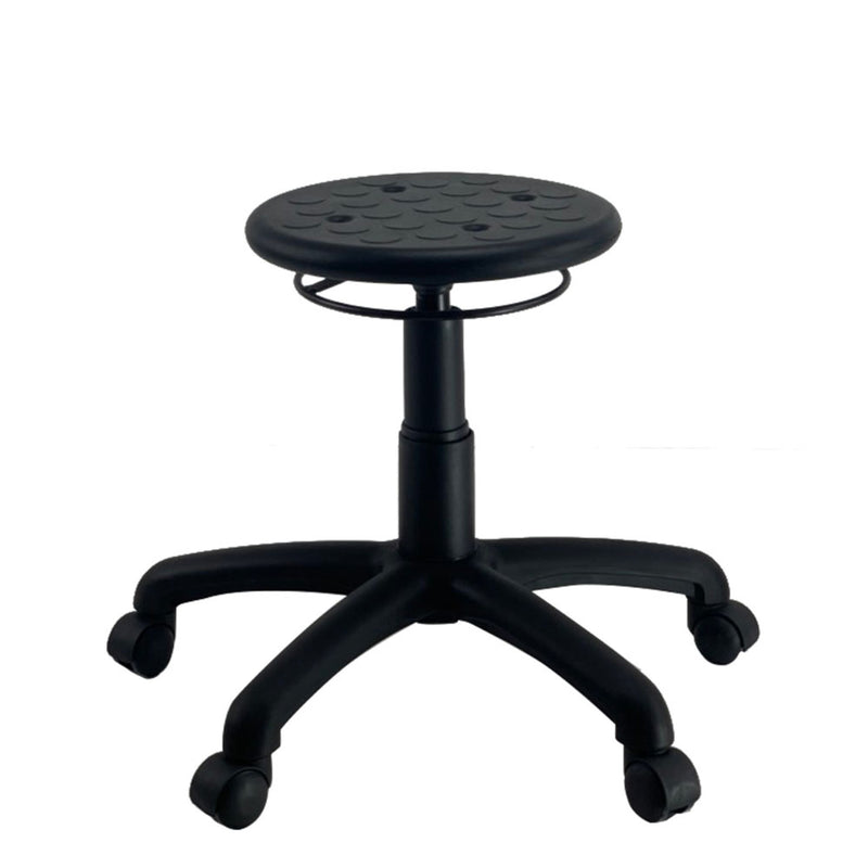 GOLDSTEIN-Round-Office-Lab-Stool-Nylon-Base