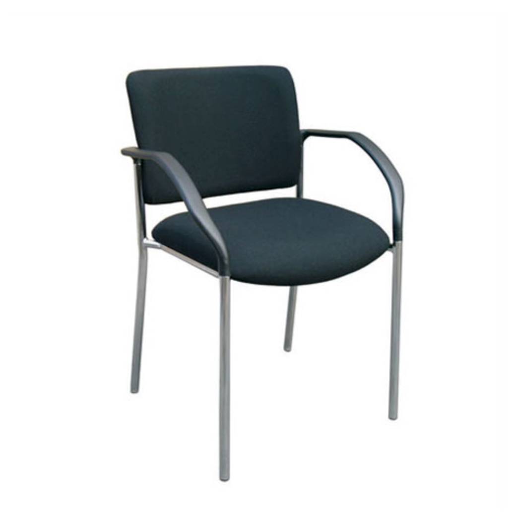 JUNO -4 LEGGED HIGH BACK (SQUARE BACK) - Visitor/ Side Chairs - pimp-my-office-au