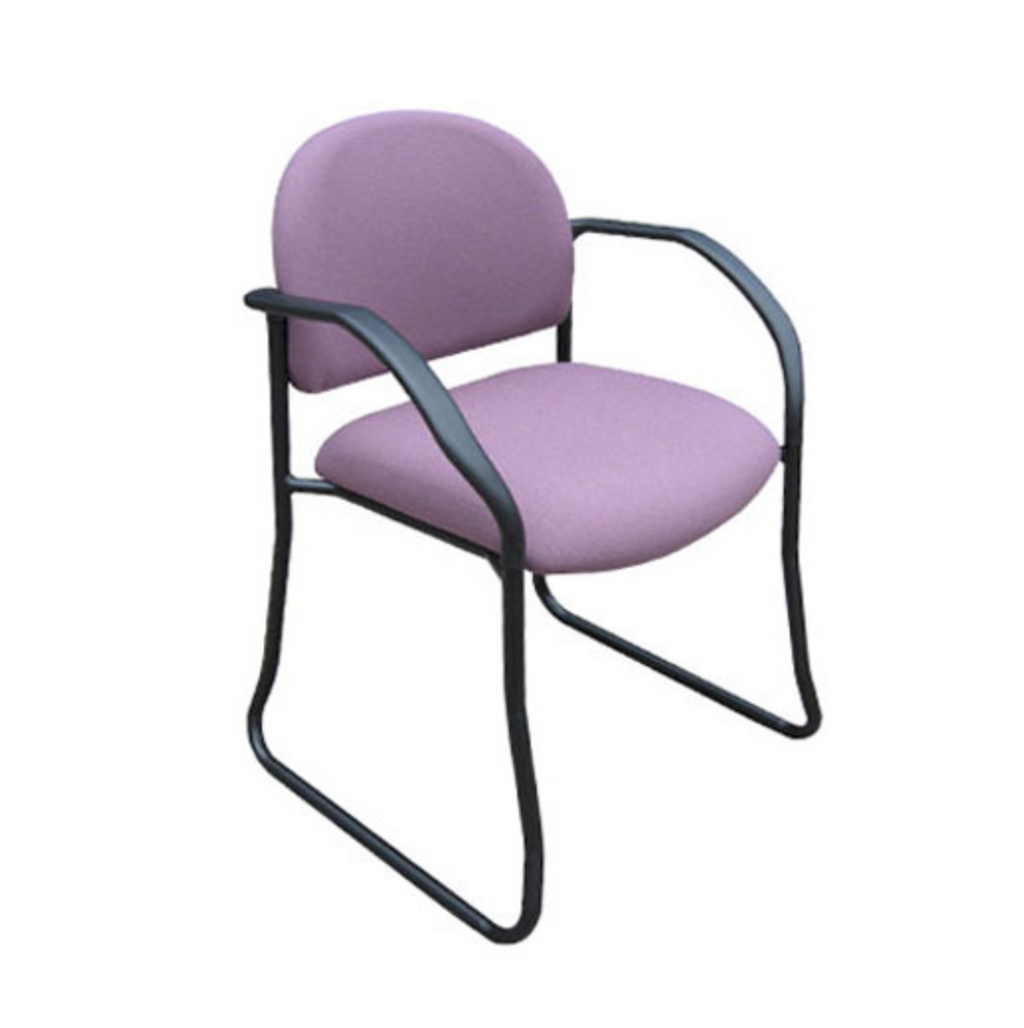 JUNO - SLEIGH BASE MEDIUM BACK (ROUND BACK) - Visitor/ Side Chairs - pimp-my-office-au