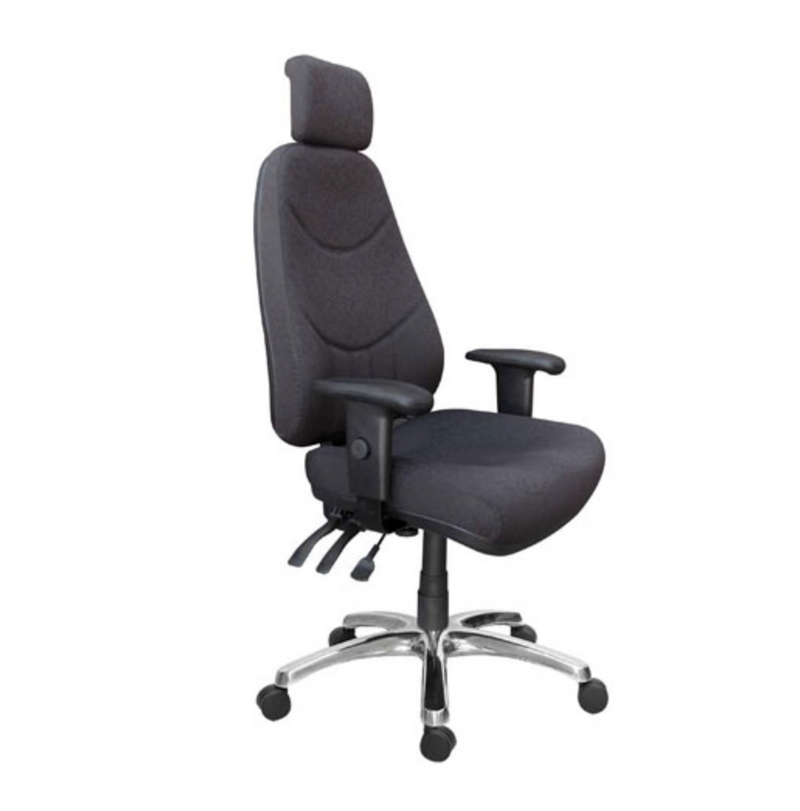 Atlas high back chair with headrest