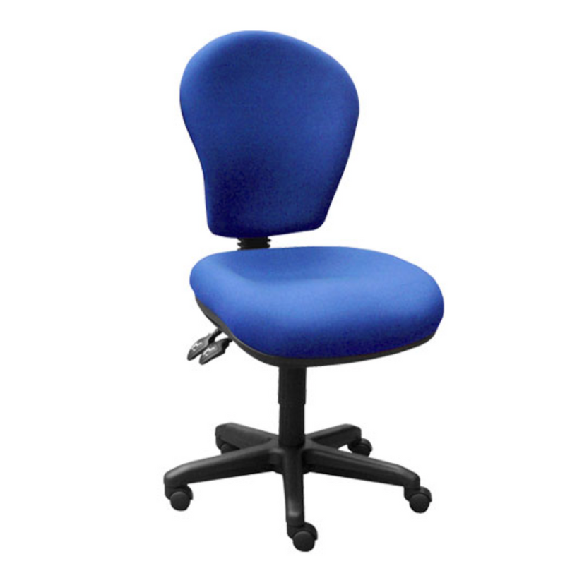 Blue Retro Office Chair