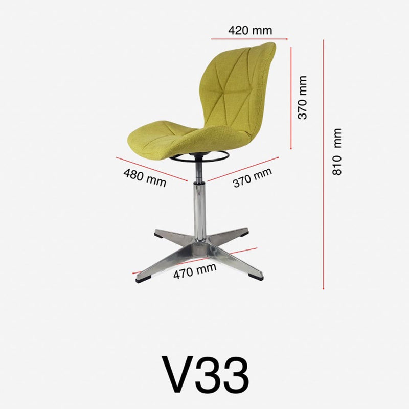 TEMPO-Lime-Green-Ergonomic-Visitor-Reception-Chair