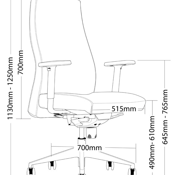 VENUS-H - Executive Chairs - pimp-my-office-au