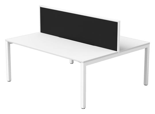 Cubit + Connect 30 Screen Two Person Straight – Back to Back Workstation - Two Person Cluster - pimp-my-office-au