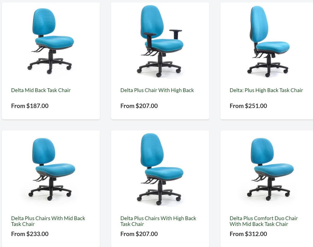Delta range task chairs they all 