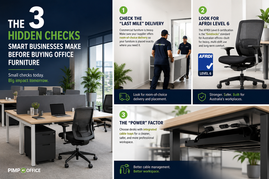 The 3 Hidden Checks Smart Businesses Make Before Buying Office Furniture