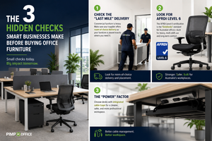 The 3 Hidden Checks Smart Businesses Make Before Buying Office Furniture