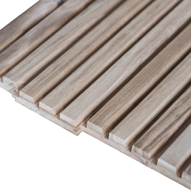 Solid Oak Slat Wall and Ceiling Cladding – 2700mm x 560mm | Indoor & Outdoor Use