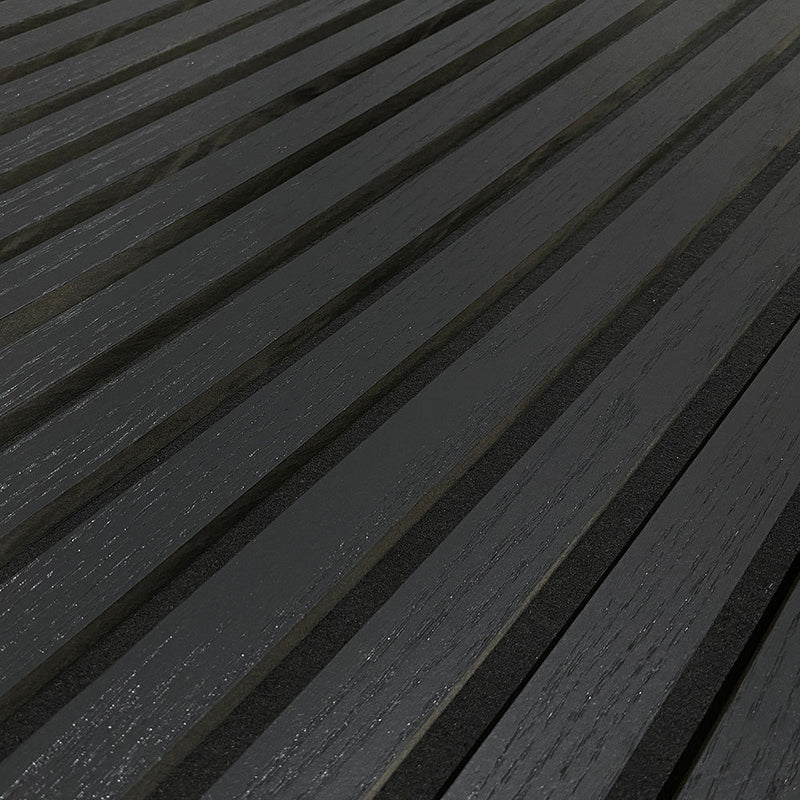 Acoustic Timber Wall Panel – Black Veneer – 2700mm