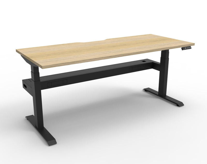 Optional pinnable privacy screen fitted to Boost+ desk