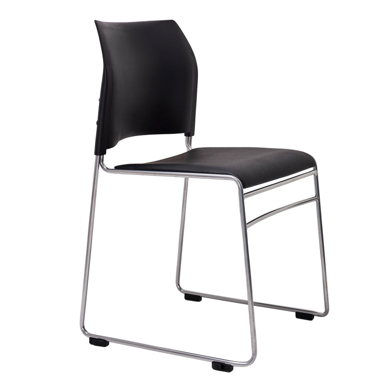 Maxim Sled Base Chair chrome frame