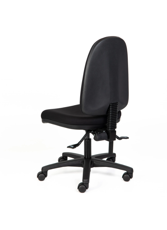 CSXpress Alpha High Back black fabric