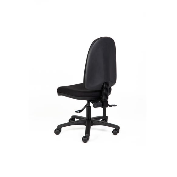 High back ergonomic office chair for commercial office environments