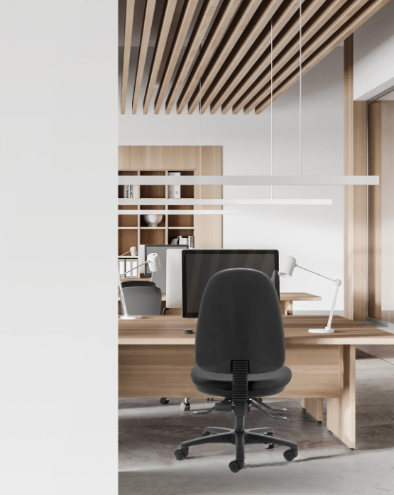 CSXpress Alpha High Back ergonomic office chair for modern workspaces