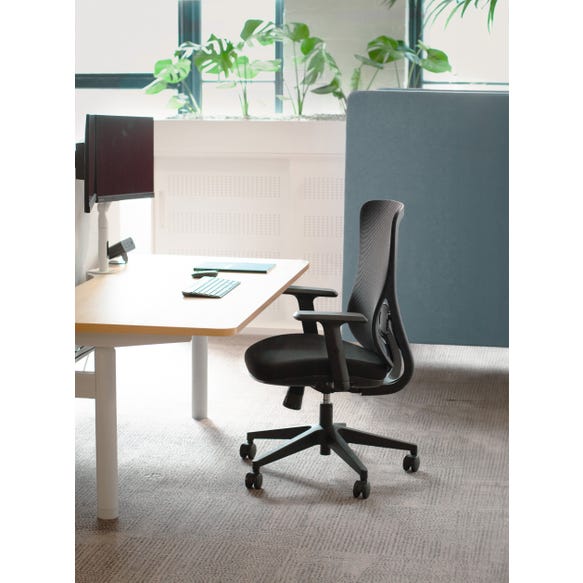 Premium black office chair for commercial office fit outs