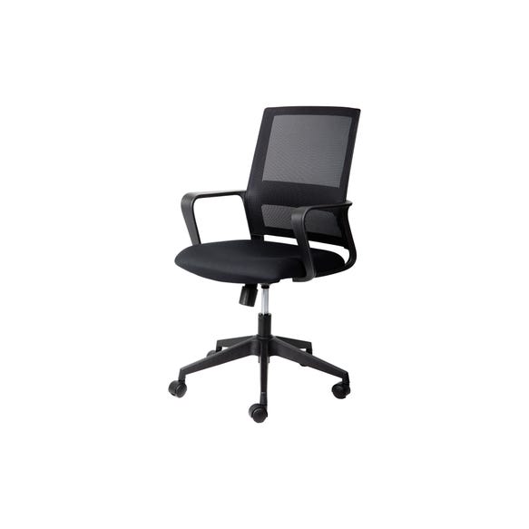 Commercial office chair for workstations and collaborative spaces