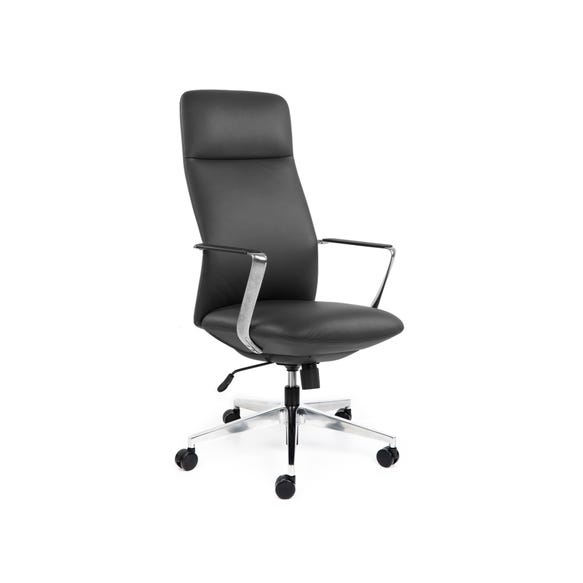 CSXpress Director High Back black leather executive office chair