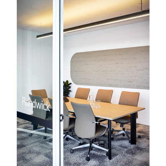 Comfortable executive desk chair for corporate office spaces