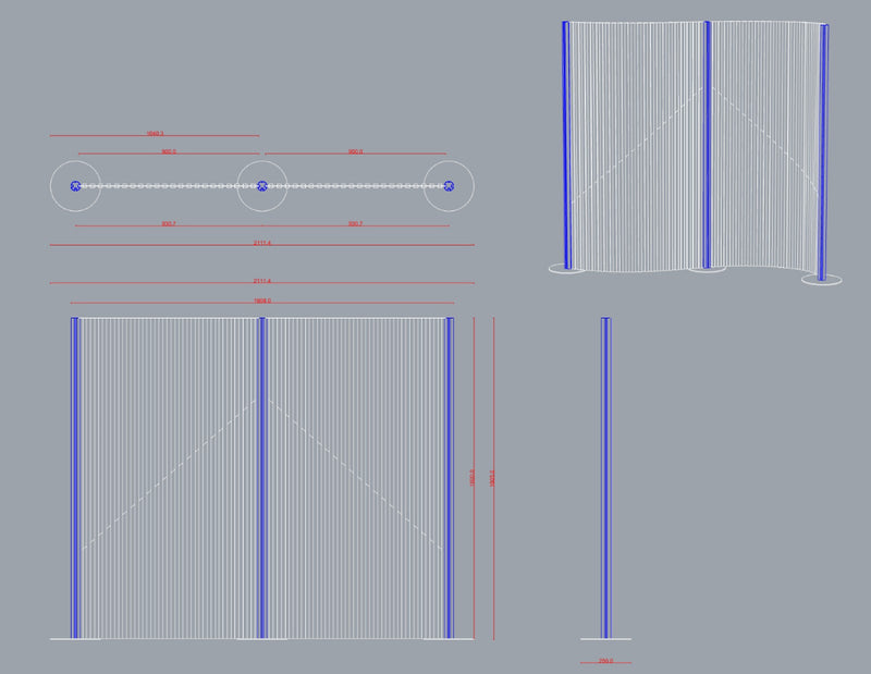 Arcflow Acoustic Screen