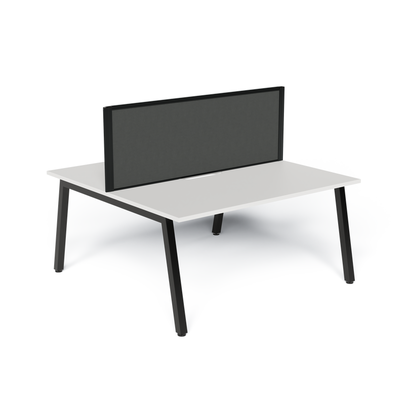 LEAN Double Inline Sided Desk 2 Person