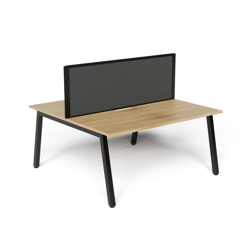 LEAN Double Inline Sided Desk 2 Person