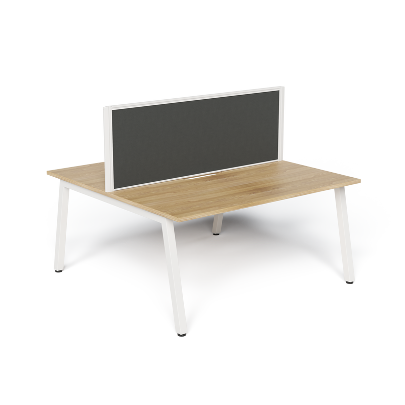 LEAN Double Inline Sided Desk 2 Person