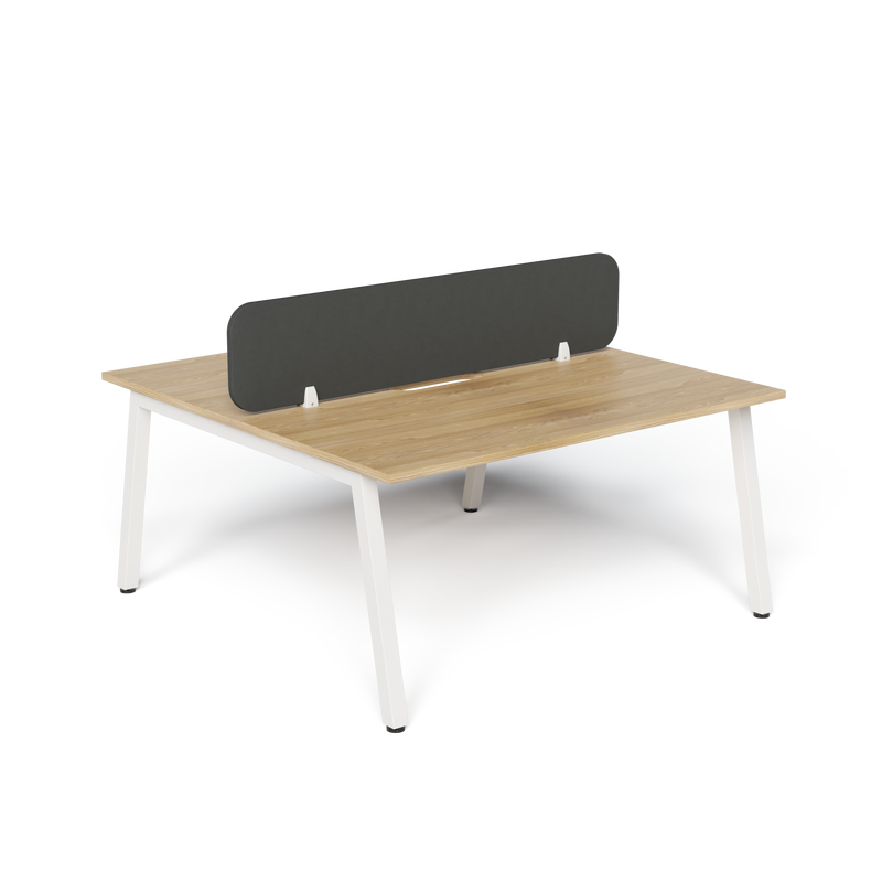 LEAN Double Inline Sided Desk 2 Person