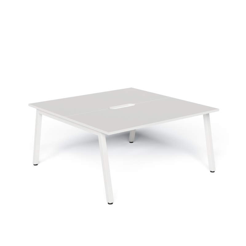 LEAN Double Inline Sided Desk 2 Person
