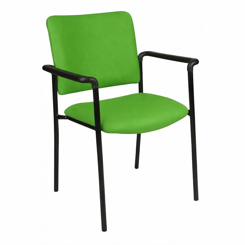 Lazer 40 Straight Arm Chair reception seating modern office fitout