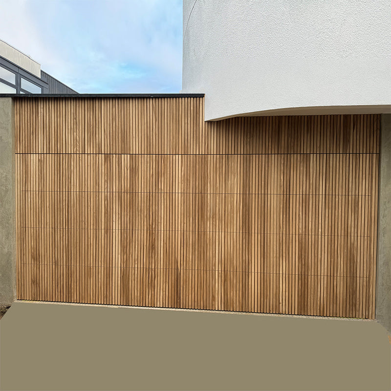 Solid Oak Slat Wall and Ceiling Cladding – 2700mm x 560mm | Indoor & Outdoor Use