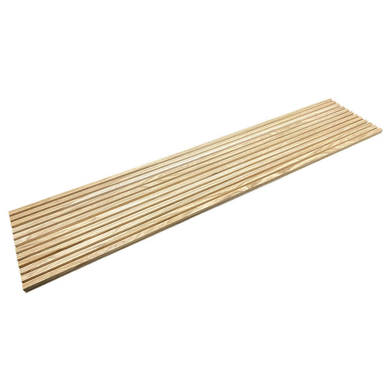 Solid Oak Slat Wall and Ceiling Cladding – 2700mm x 560mm | Indoor & Outdoor Use