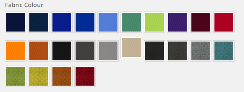 fabric colour options