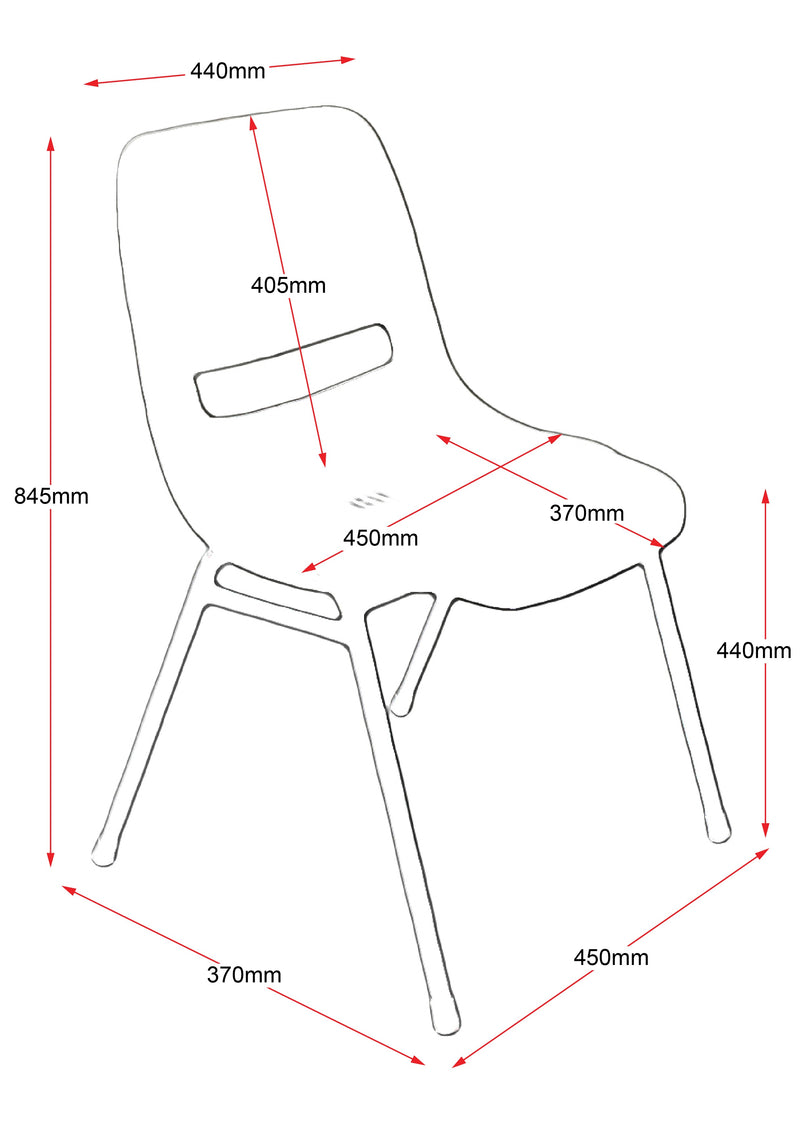 P100 Stackable Chair