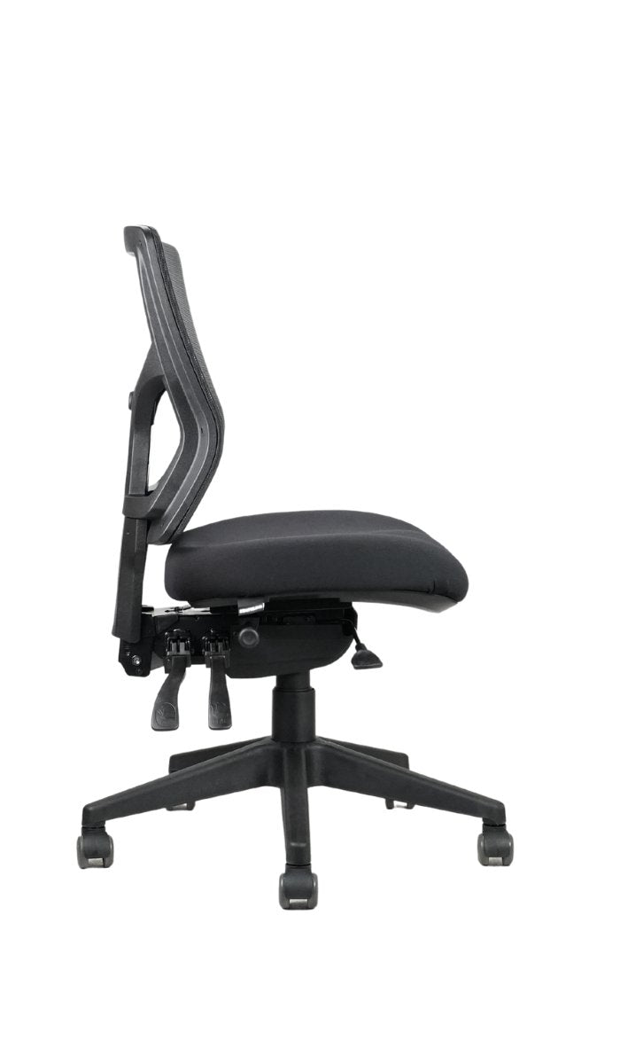Milan Mesh Black Chair