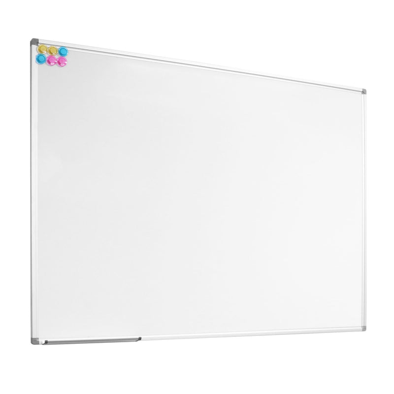 Rapidline Magnetic Whiteboard wall-mounted with concealed fixing points
