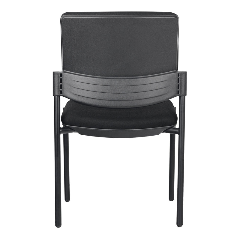 Endura Visitor Chair detail view showing black frame and chair profile